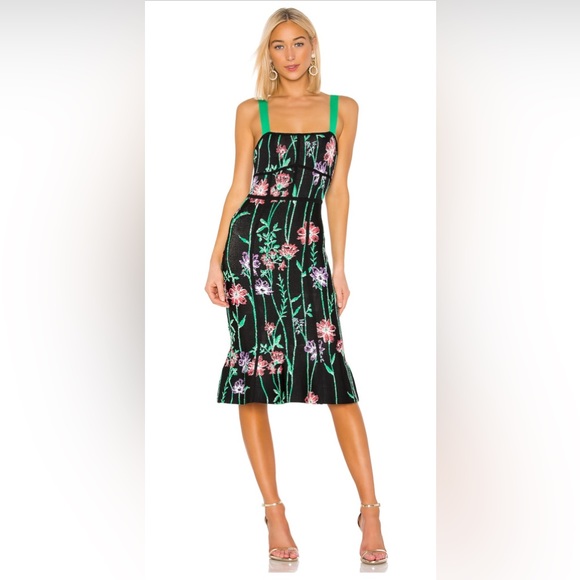 BCBG Floral MIDI Dress - Picture 6 of 7